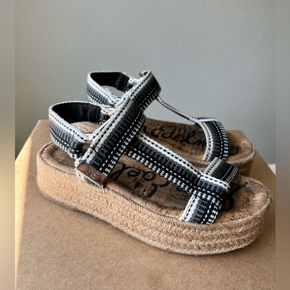 Sam Edelman Artica Woven Platform Espadrilles - Picture 1 of 4